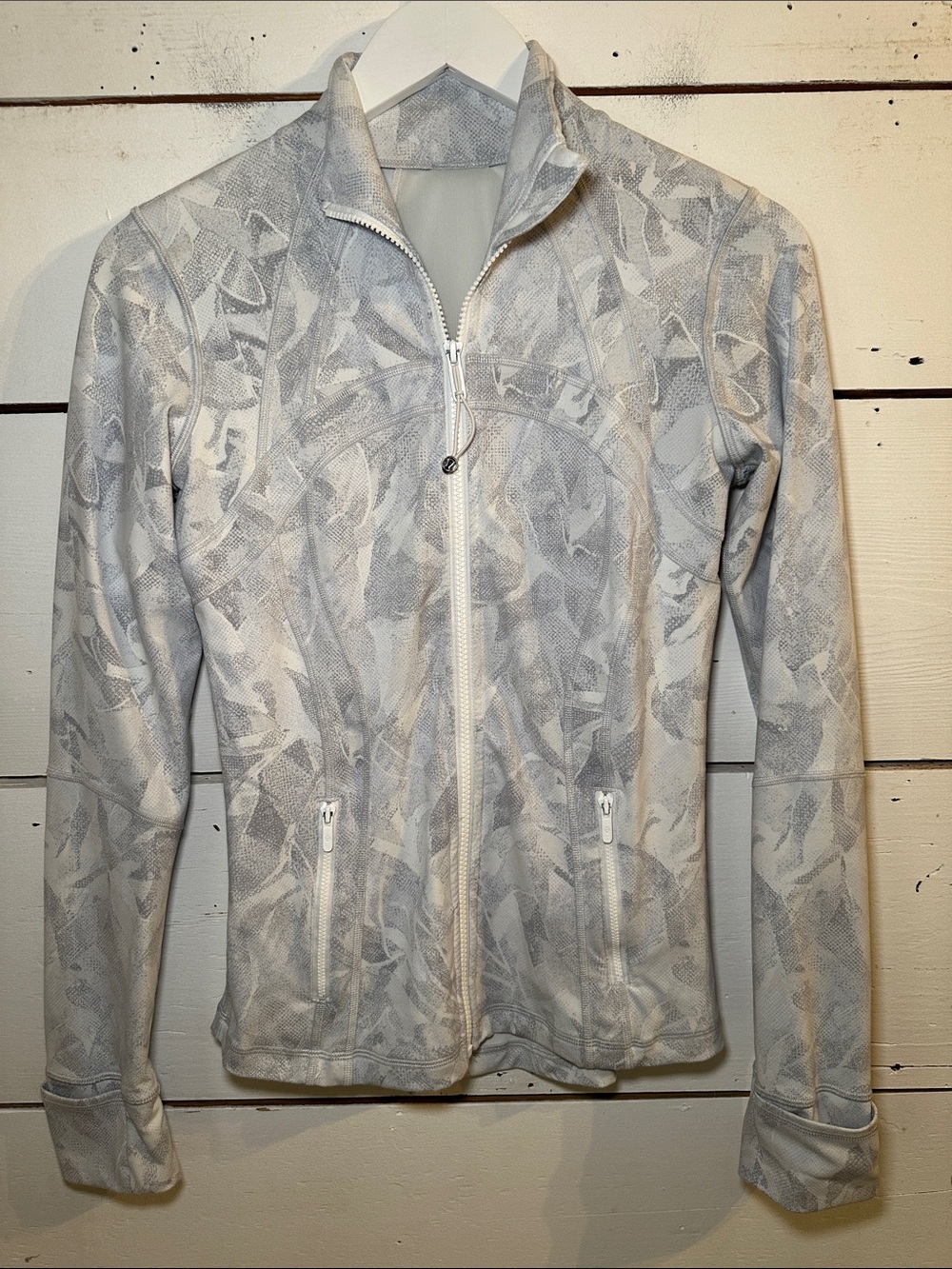Lululemon Define Jacket in Jasmine White Multi
